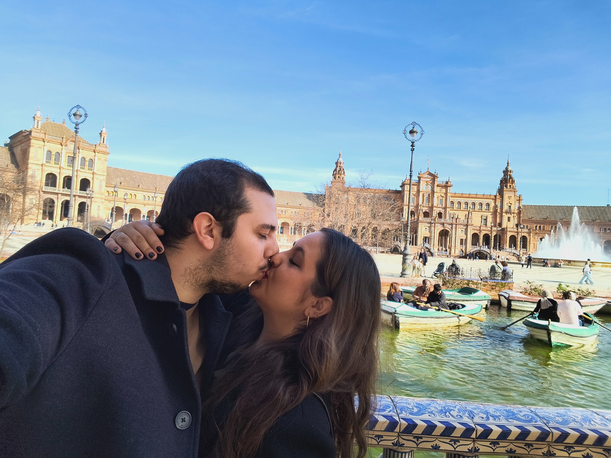 Héctor y Patricia en Sevilla